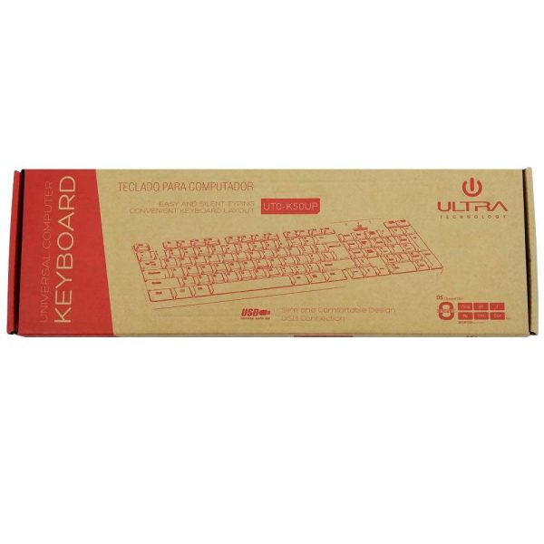 Teclado USB Ultra UTO-K50UP