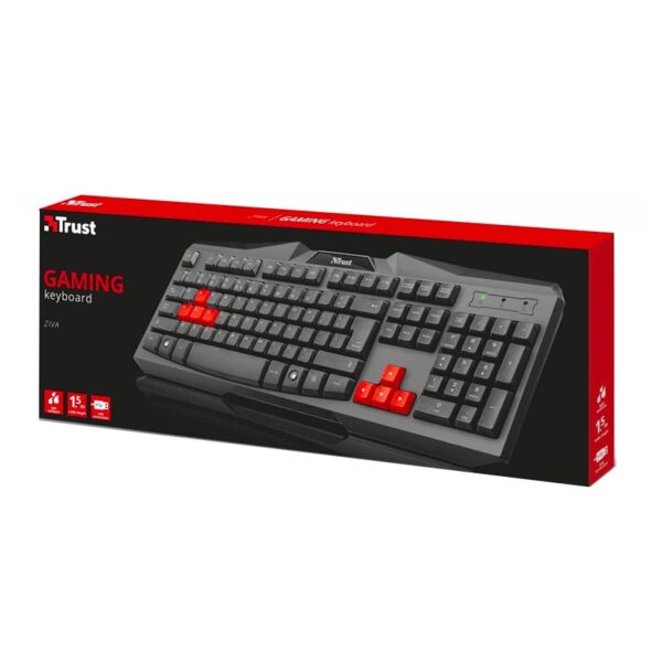 Teclado Trust Ziva Gaming