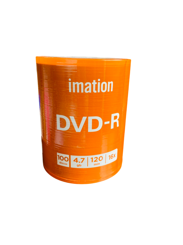 DVD-R Grabable Imation 16x 4.7Gb 100 unidades - Imagen 3