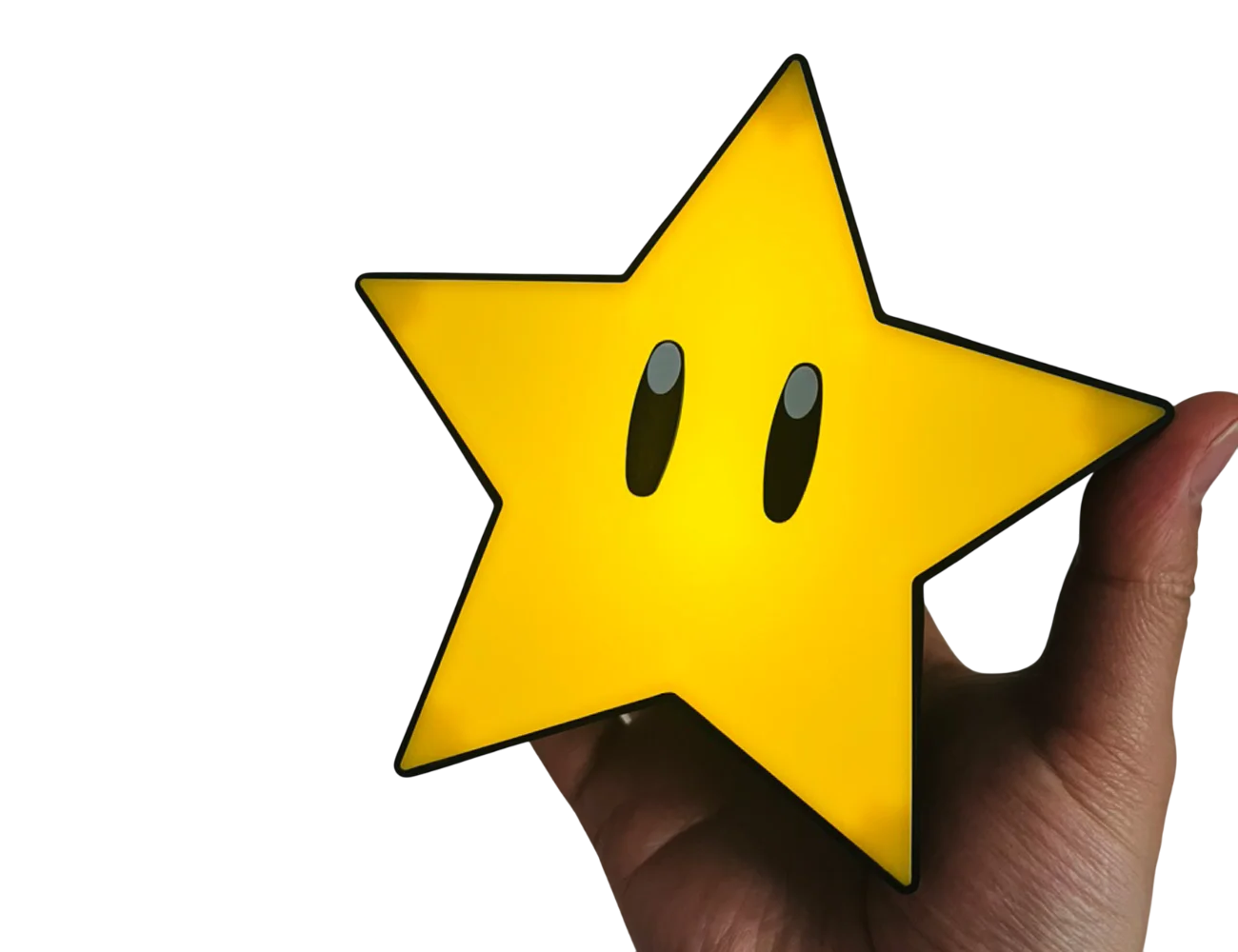 Lámpara Estrella Anime Recargable LED 3D