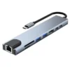 Adaptador USB 8 en 1 tipo C