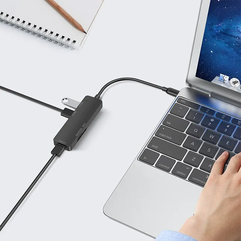Switch Hub concentrador USB-C 5 en 1