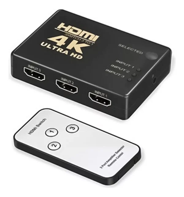 Switch Hdmi 4k 3x1 Splitter