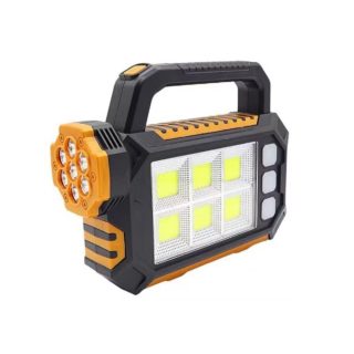 Linterna solar powerbank recargable