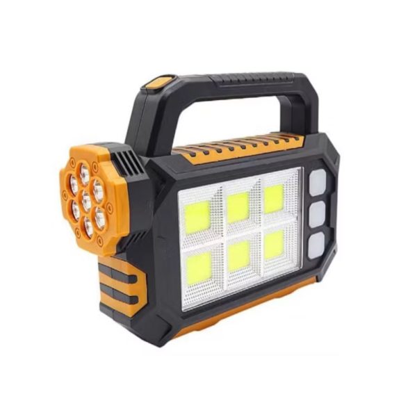 Linterna solar powerbank recargable