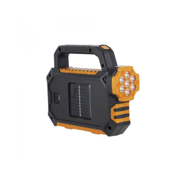 Linterna solar powerbank recargable