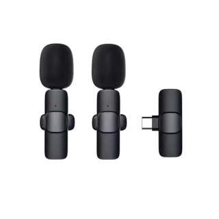 Micrófono Lavalier USB-C inalámbrico