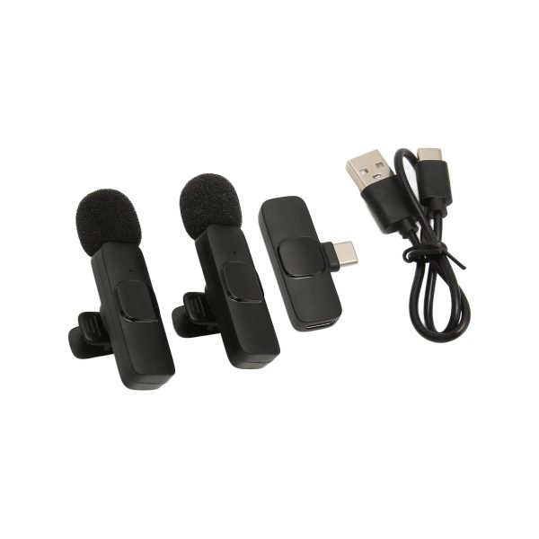 Micrófono Lavalier USB-C inalámbrico