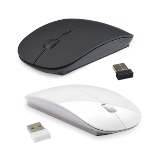 Mouse Optico Inalambrico Slim