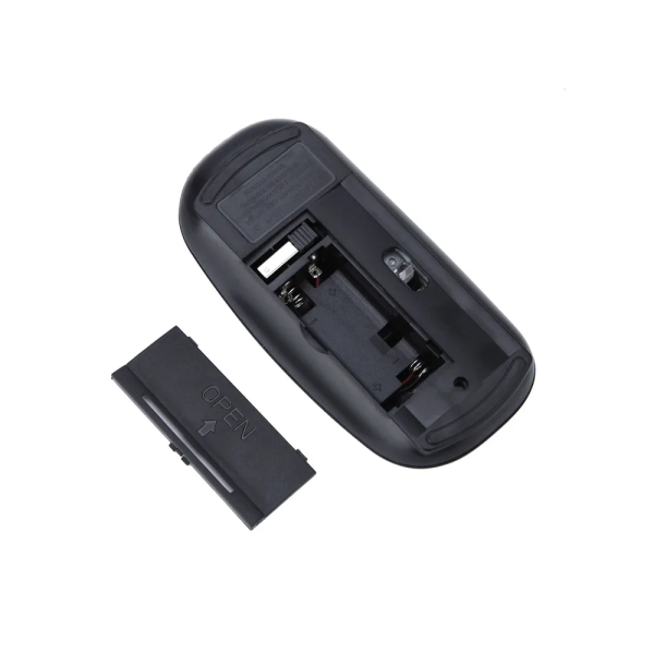 Mouse Optico Inalambrico Slim