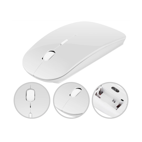 Mouse Optico Inalambrico Slim