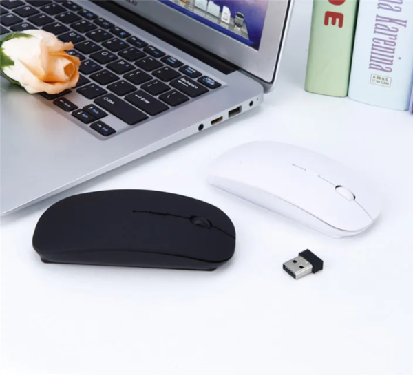 Mouse Optico Inalambrico Slim