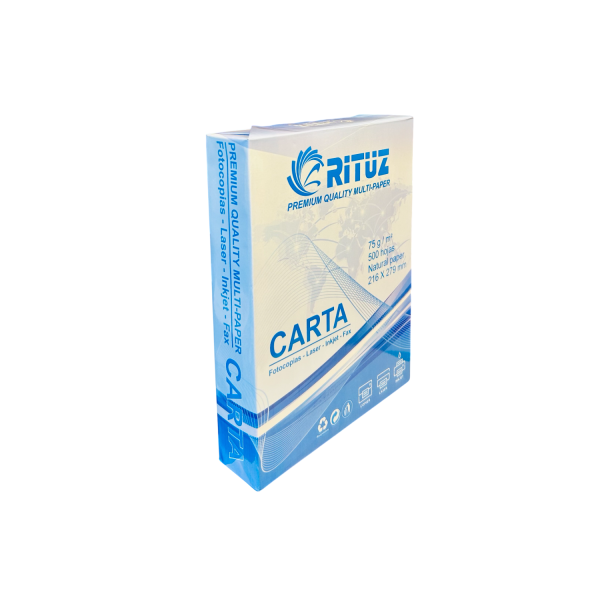 Resma Papel Carta Rituz