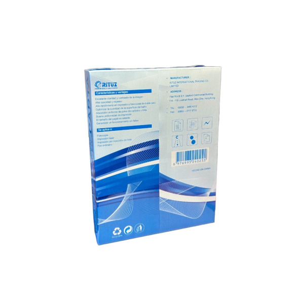 Resma Papel Carta Rituz