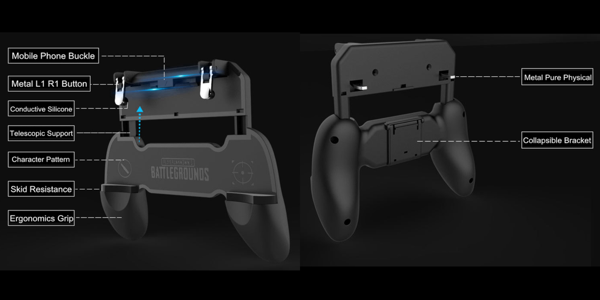 Gamepad Joystick PUBG para Smartphone