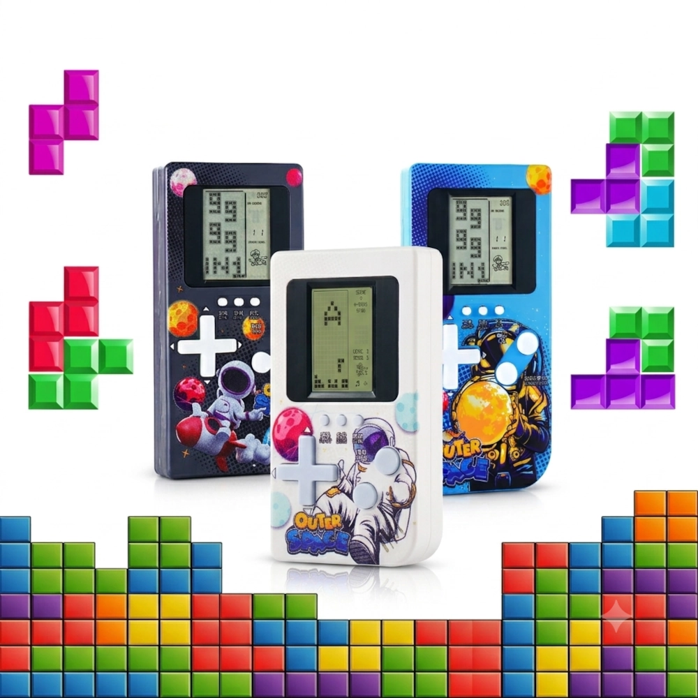 Consola de Juegos Retro Portátil Tetris