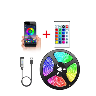 Tira Luces LED 5 Metros RGB