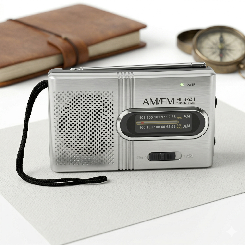 Radio Portátil Indin BC-R21 AM/FM - Vinant.cl