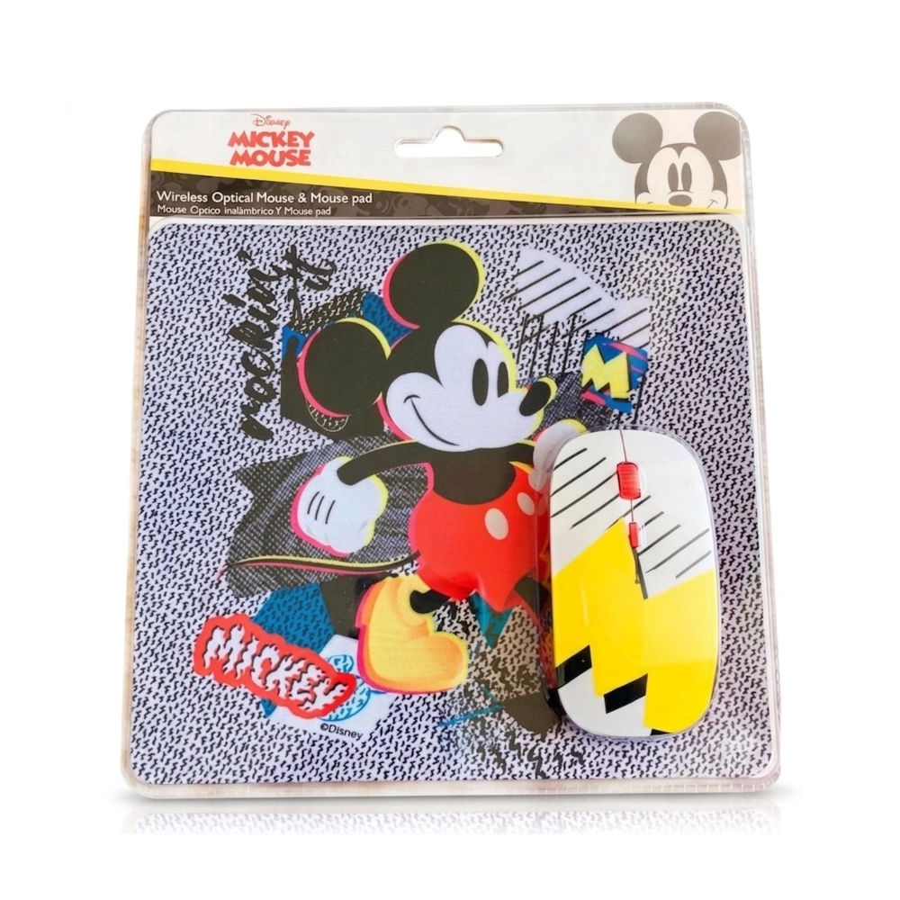 Kit Mouse Inalámbrico + Mousepad