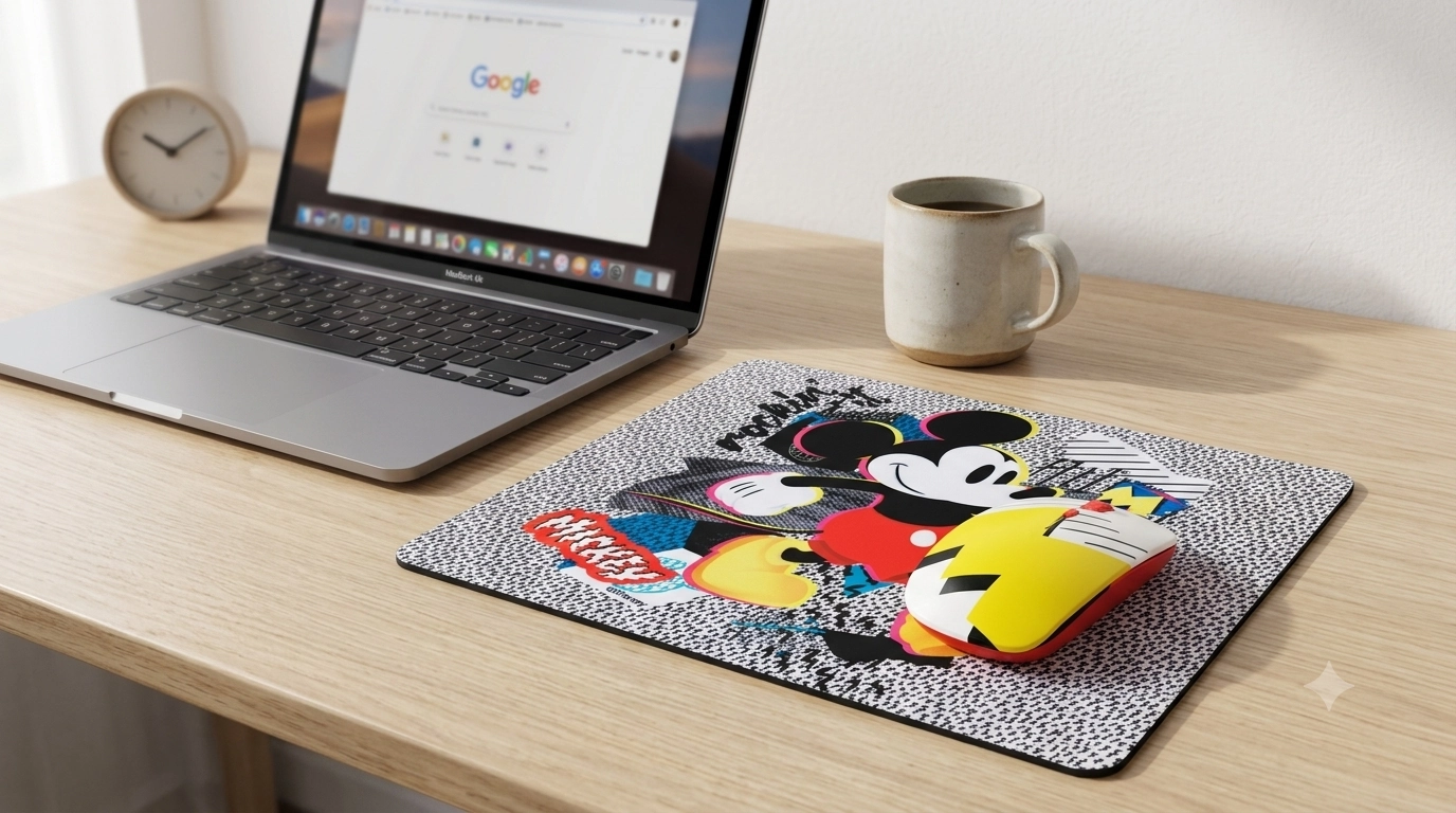 Kit Mouse Inalámbrico + Mousepad Disney Mickey - Vinant.cl